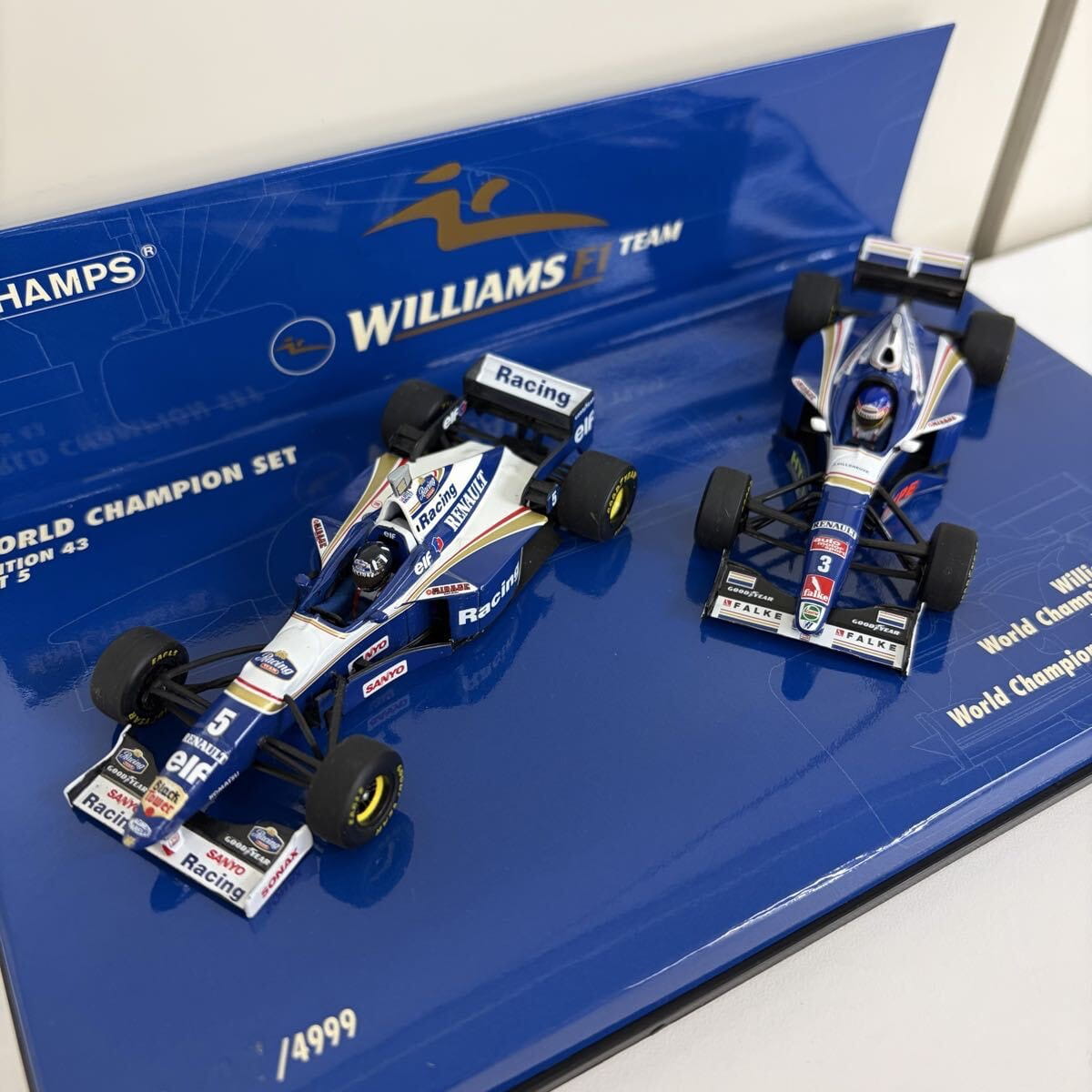 ミニチャンプス マクラーレン ホンダ MP4 5B & MP