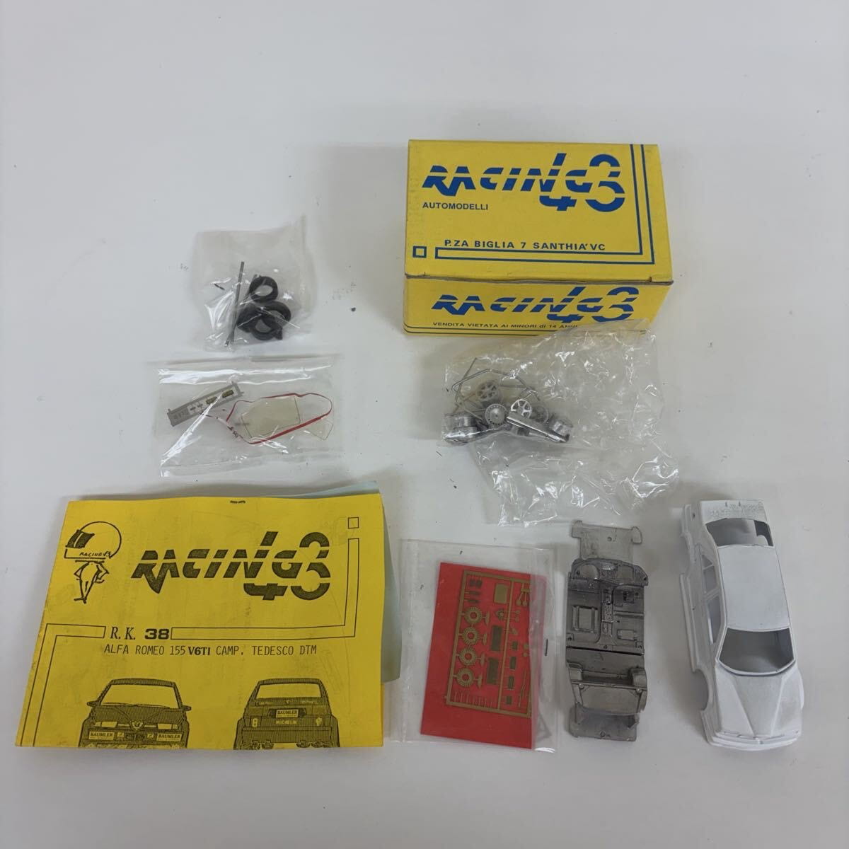 アルファロメオ RACING43 155 V6TI ガレキ