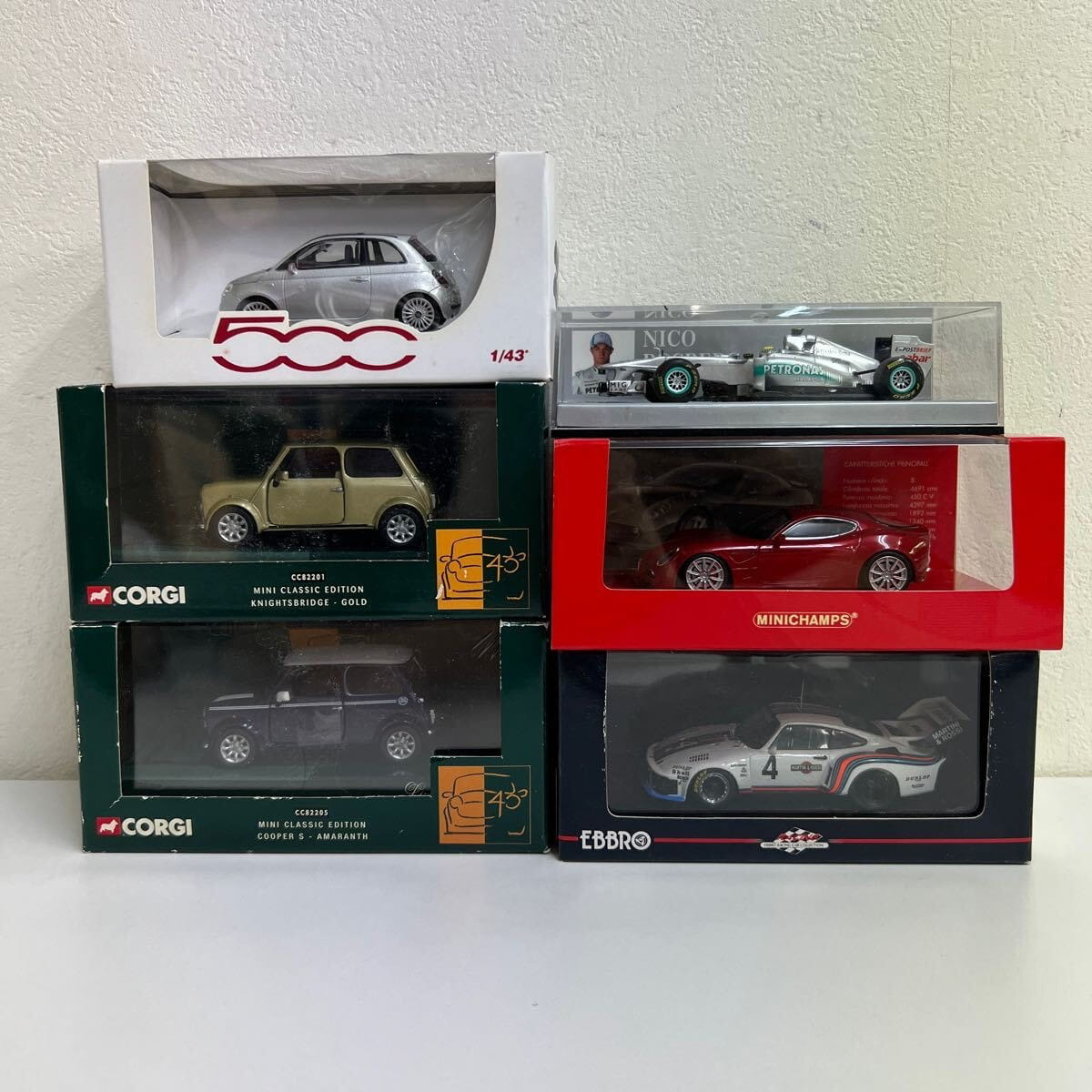エブロ ミニカーまとめて 1/43 ミニチャンプスなど
