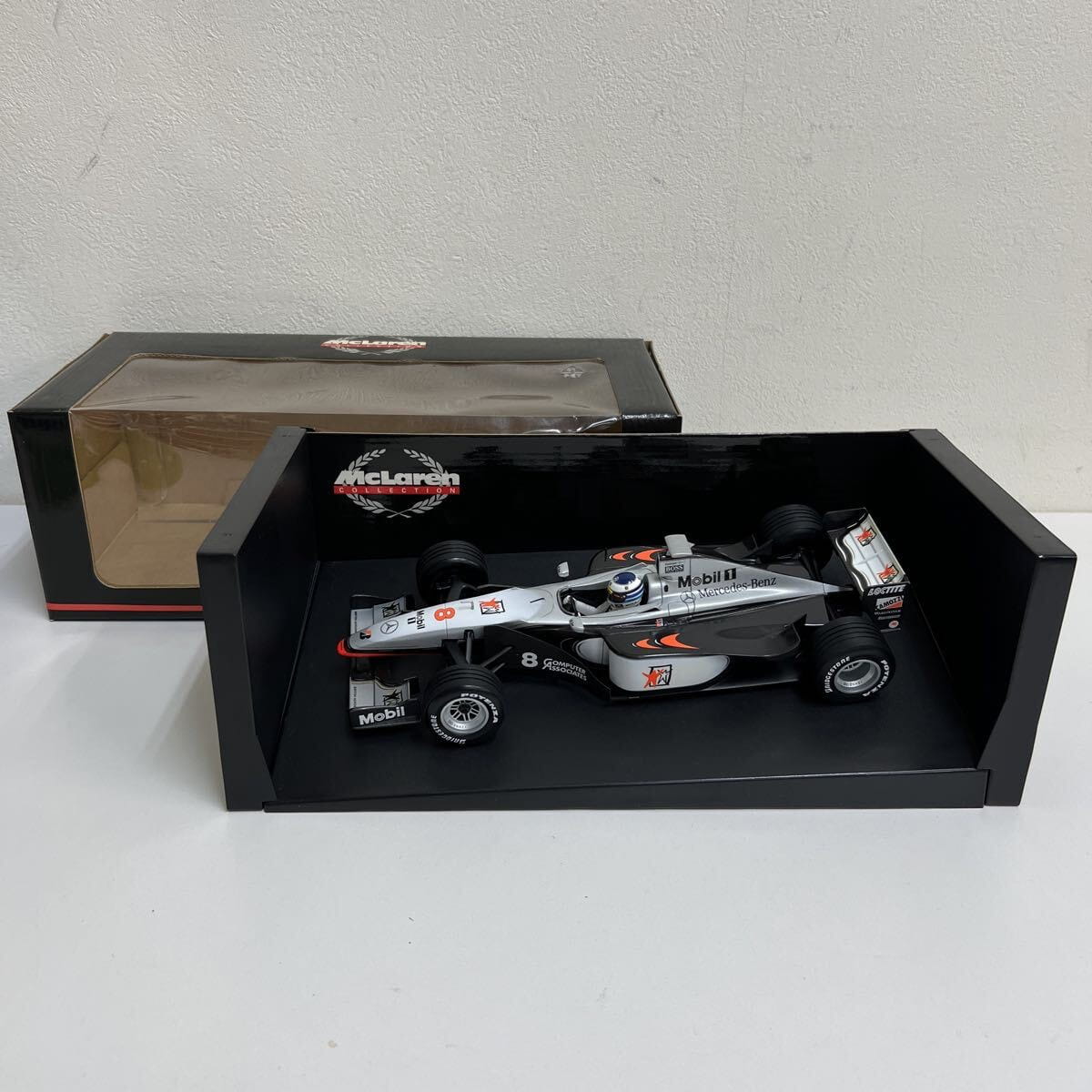 ミニチャンプス F1 マクラーレン メルセデスベンツ MP4 13 Mハッキネン 1/18