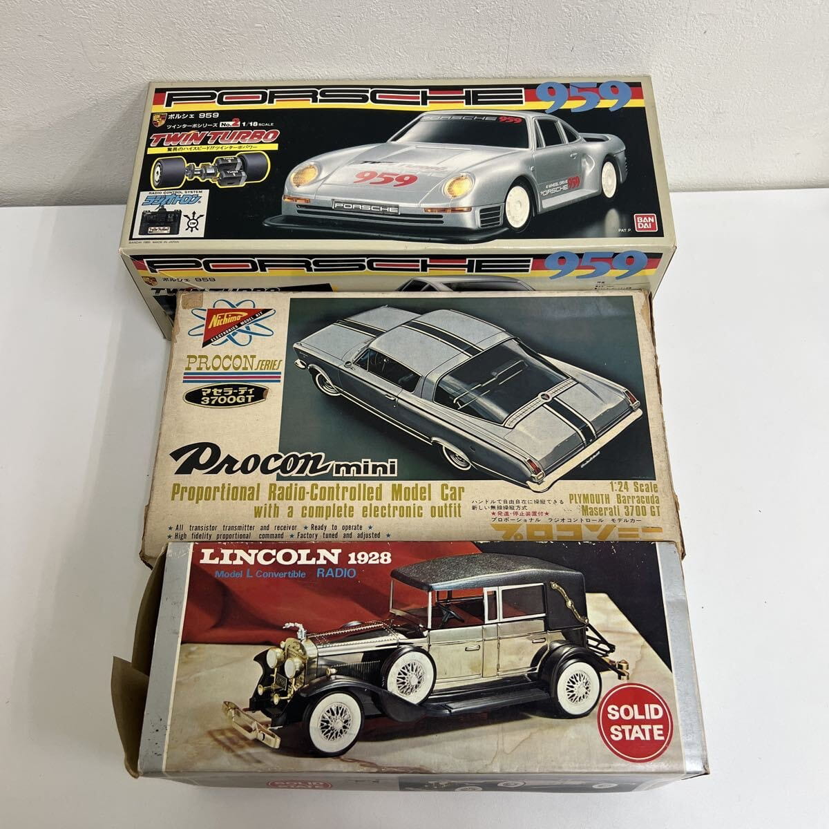 BANDAI ポルシェ 1980 グループBカーモデル