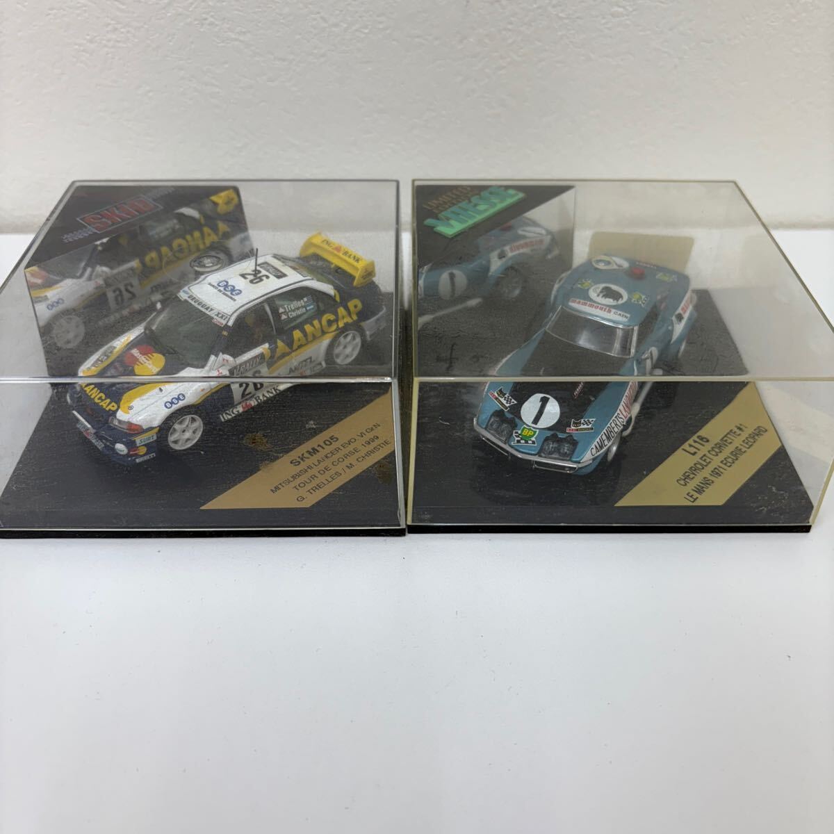 三菱 ランサー エボリューション VI (SKM105) シボレー コルベット C3 (L116) まとめて